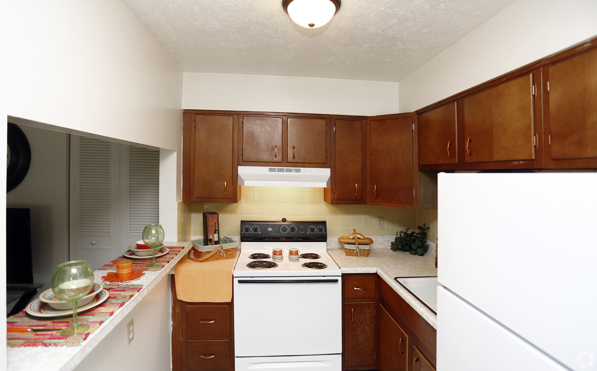 Kingston Green Apartments kitchen in Kokomo Indiana
